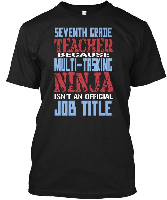 Aviator Teacher Ninja T-Shirt