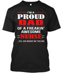 Proud Dad Of A Nurse T-Shirt