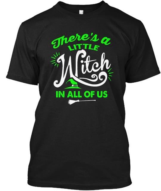 Halloween Teacher Witch In All Of Us T-Shirt