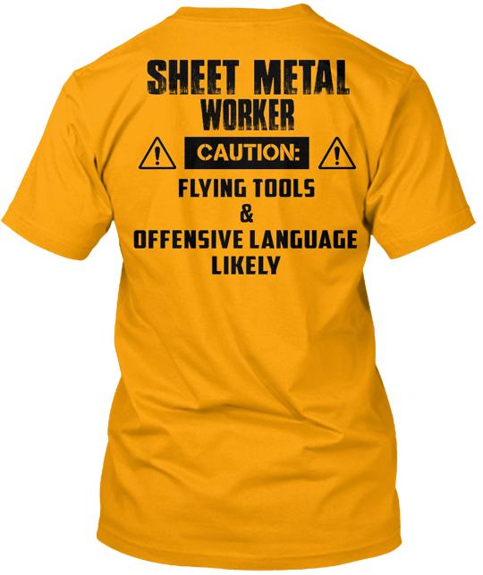 Sheet Metals Worker And Wife T-Shirt