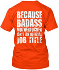 Heavy Equipment Operator Job Title T-Shirt