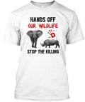 Hands Off Our Wildlife Campaign T-Shirt