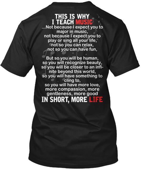 Music Teacher T-Shirt