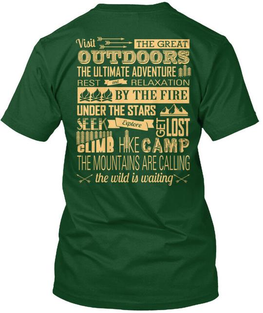 Hiking The Mountains Are Calling And I Must Go Visit T-Shirt