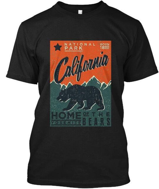 California Yosemite National Park Bear Born 1890 T-Shirt