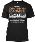 Just For Luckiest Division Manager T-Shirt