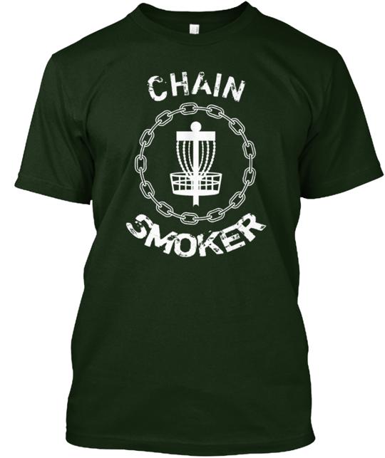 Disc Golf Chain Smoker T-Shirt
