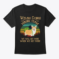 Welsh Corgi Hiking Team Dog T-Shirt