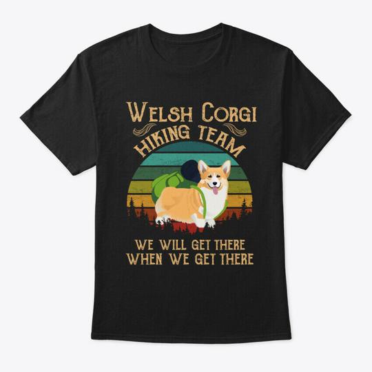 Welsh Corgi Hiking Team Dog T-Shirt