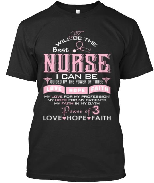Pink Gladiator Nurse T-Shirt