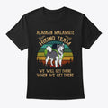 Alaskan Malamute Hiking Team Dog T-Shirt