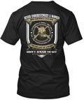 Never Underestimate A Female Welder T-Shirt