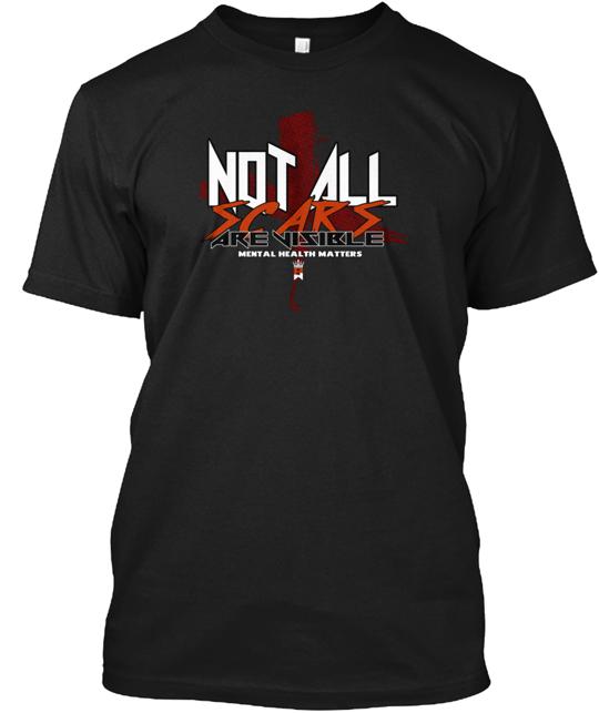 Not All Scars Are Visible Mhm T-Shirt