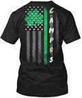 Campos Lucky Family Clover Flag T-Shirt