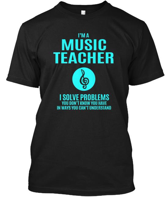 Proud To Be A Music Teacher T-Shirt