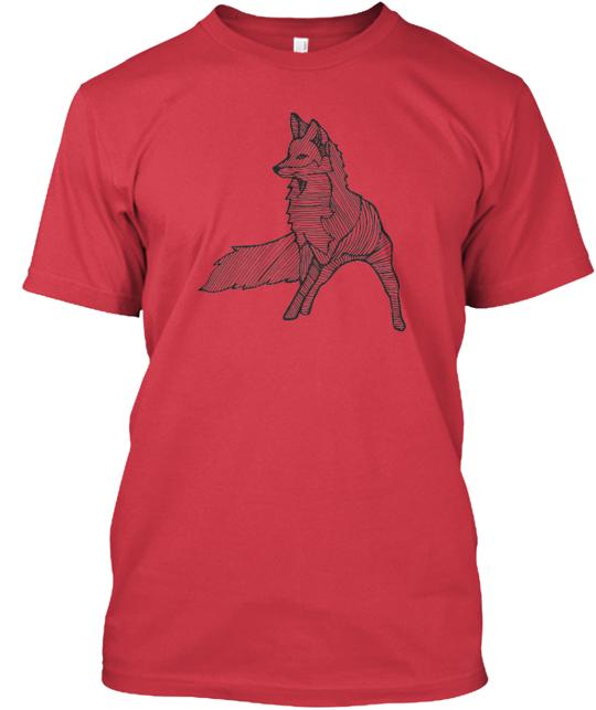 Modern Nature Fox T-Shirt