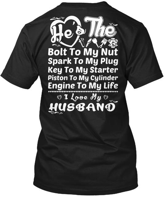 Mechanic My Husband T-Shirt