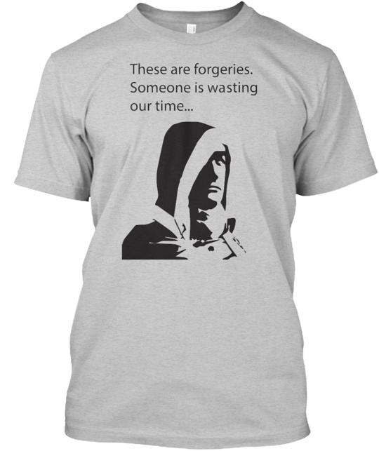 The Cryptarch With A Quote Of His T-Shirt