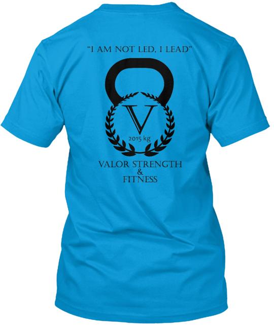Valor Sf 15kg 35 Barbell Campaign T-Shirt