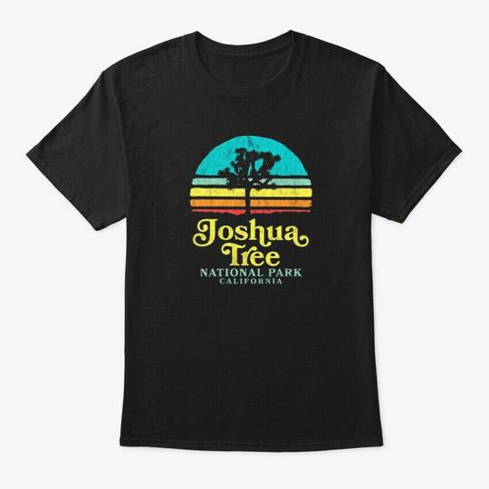 Fun Vintage Joshua Tree National Park Retro T-Shirt