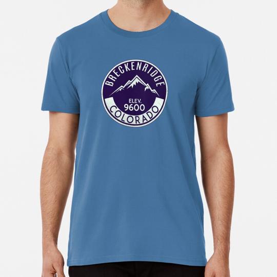 Breckenridge Colorado Skiing Hiking Camping Breck Ski T-Shirt
