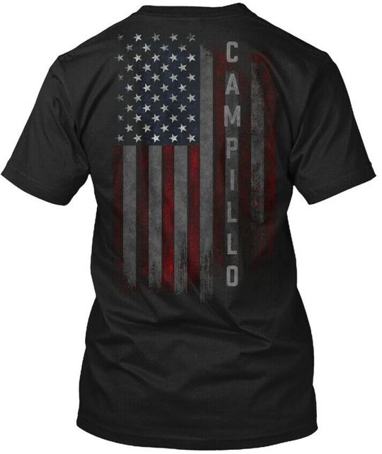 Campillo Family American Flag T-Shirt