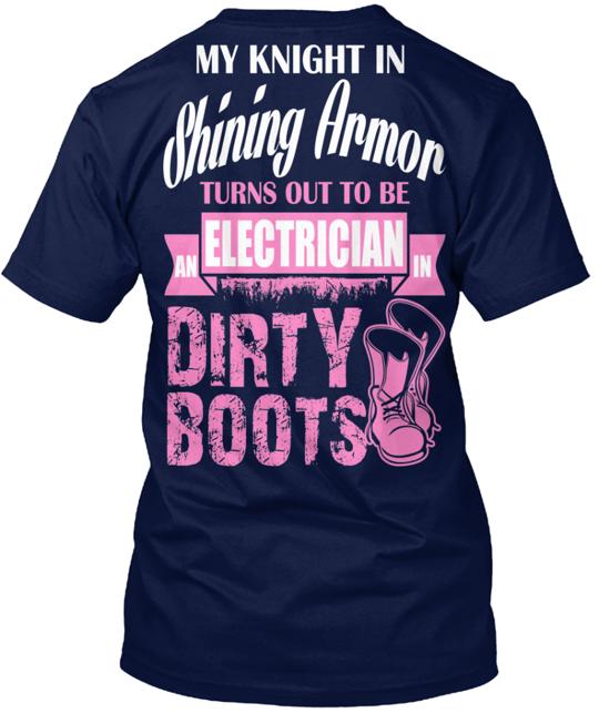 Dirty Boots Electrician T-Shirt