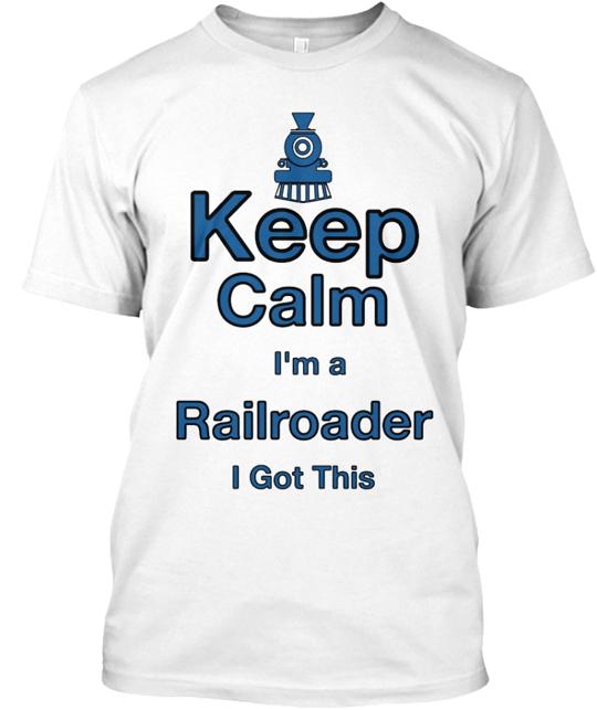 Keep Calm White T-Shirt