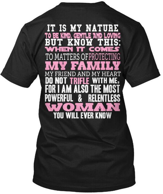 Mama Bear-t Bear It Is My Nature To Be Kind Gentle T-Shirt