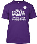 Super Powered Social Worker T-Shirt