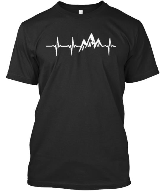 Mountain In My Heartbeat T-Shirt