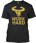 Work Hard Musclefeed Line T-Shirt