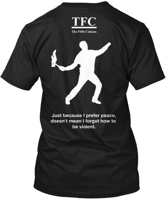 Prefer Peace Prepared For Whatever T-Shirt