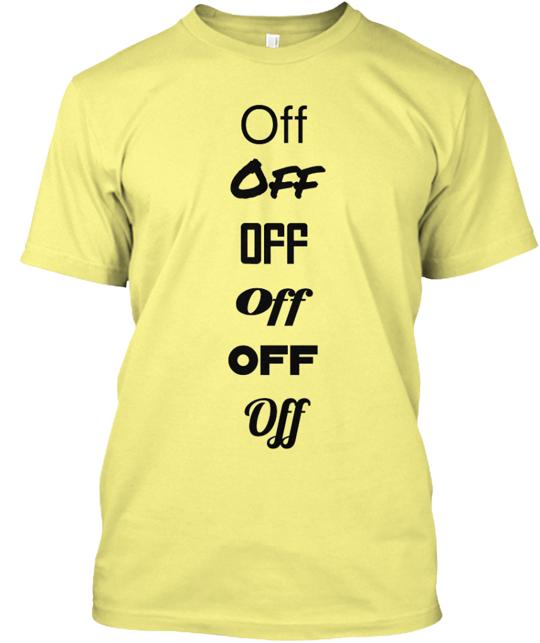 D K Upshaw's Off Cartoons Campaign T-Shirt
