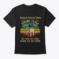 American Hairless Terrier Hiking Team Do T-Shirt