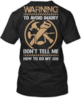 Warning Carpenter T-Shirt