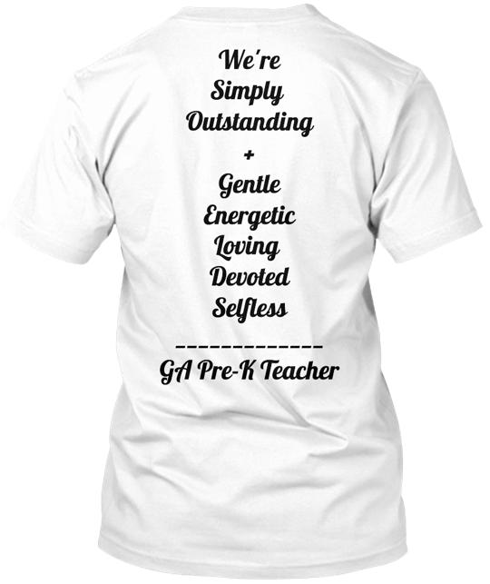 We Are Ga Pre K Teachers T-Shirt