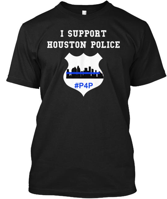 Support Houston Police T-Shirt