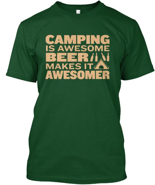 Awesomer Camping T-Shirt