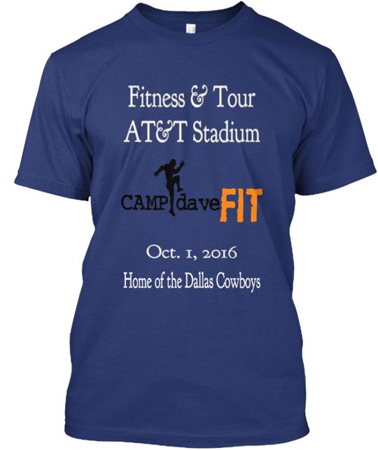 Camp Davefit And Tours 2 T-Shirt