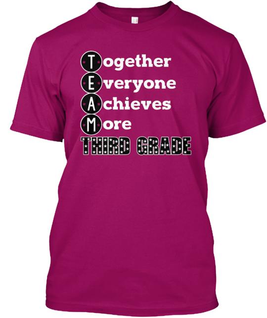Team Third Grade Teacher T-Shirt