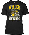 Welder Fixes Mistake From Engineer T-Shirt