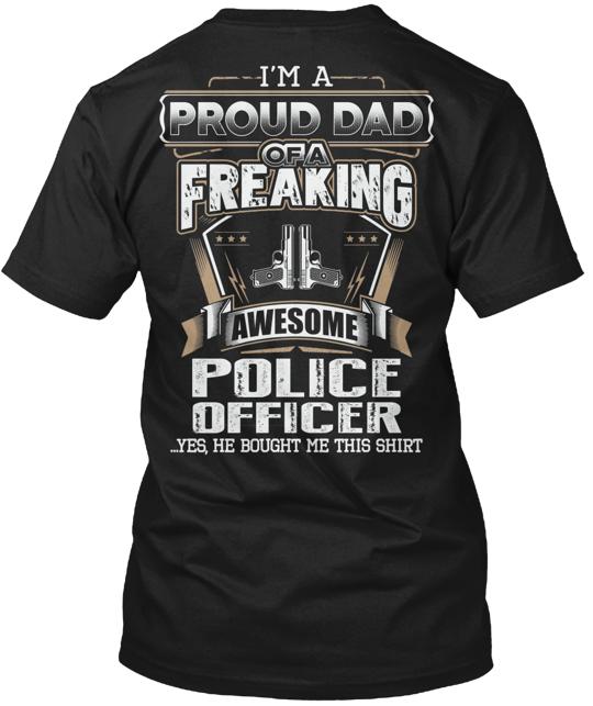Police Officer's Dad T-Shirt