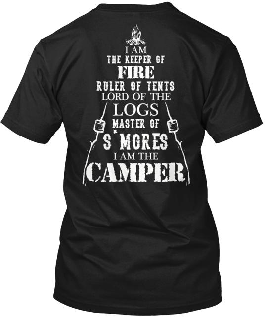 Camper Keeper Of Fire T-Shirt