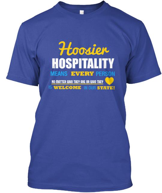 All Are Welcome Campaign Indiana T-Shirt