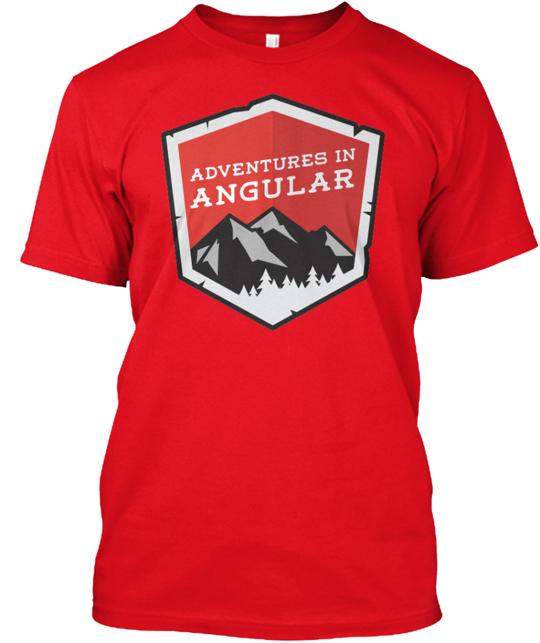Support Adventures In Angular Podcast T-Shirt