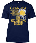 Grandpa Engineering Legend T-Shirt