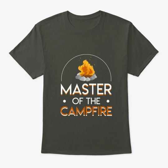 Master Of Campfire Camping Design T-Shirt